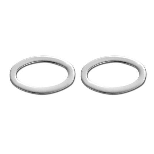 Rame semnalizatoare pentru Peugeot 307 108 407 607 4007, oțel inoxidabil, argintiu, 2x