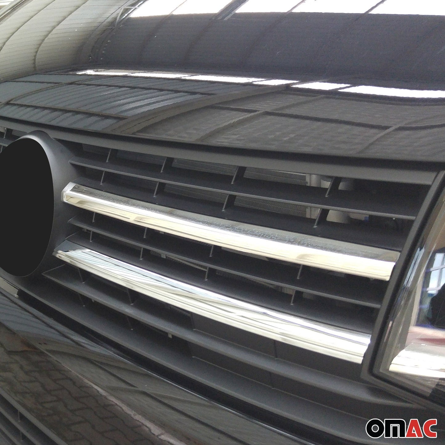 Kühlergrill Leisten für VW T6 Transporter Caravelle Trendline 2015-2019 Pre-FL