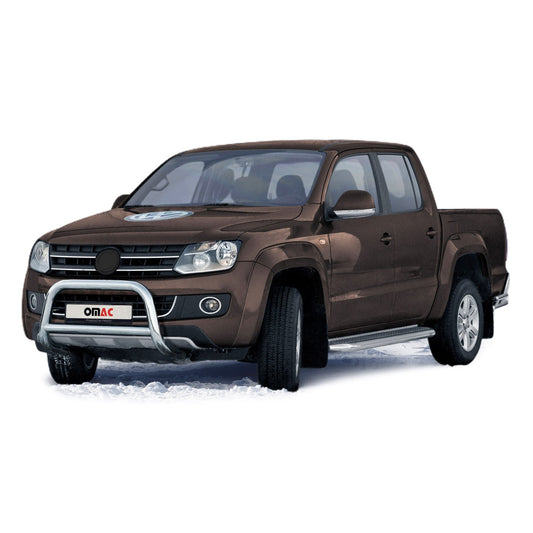 Bară de protecție față pentru VW Amarok 2009-2016 cu ABE (omologare de tip germană) Oțel Argintiu