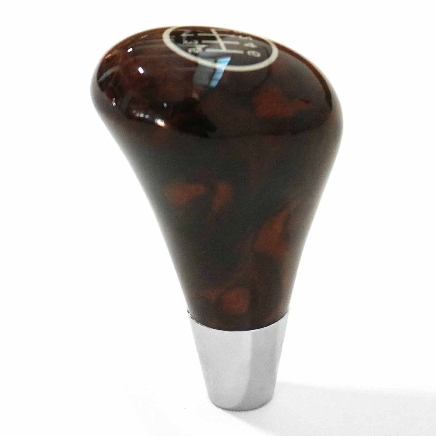 Schaltknauf für Mercedes W202 C208 C209 W210 W211 W220 R170 Walnuss 6 Gang