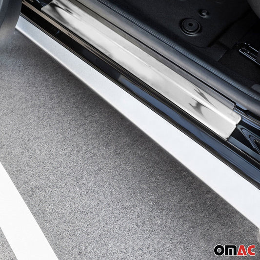 Einstiegsleisten Türschweller für Toyota RAV4 2013-2018 Edelstahl Silber 4tlg