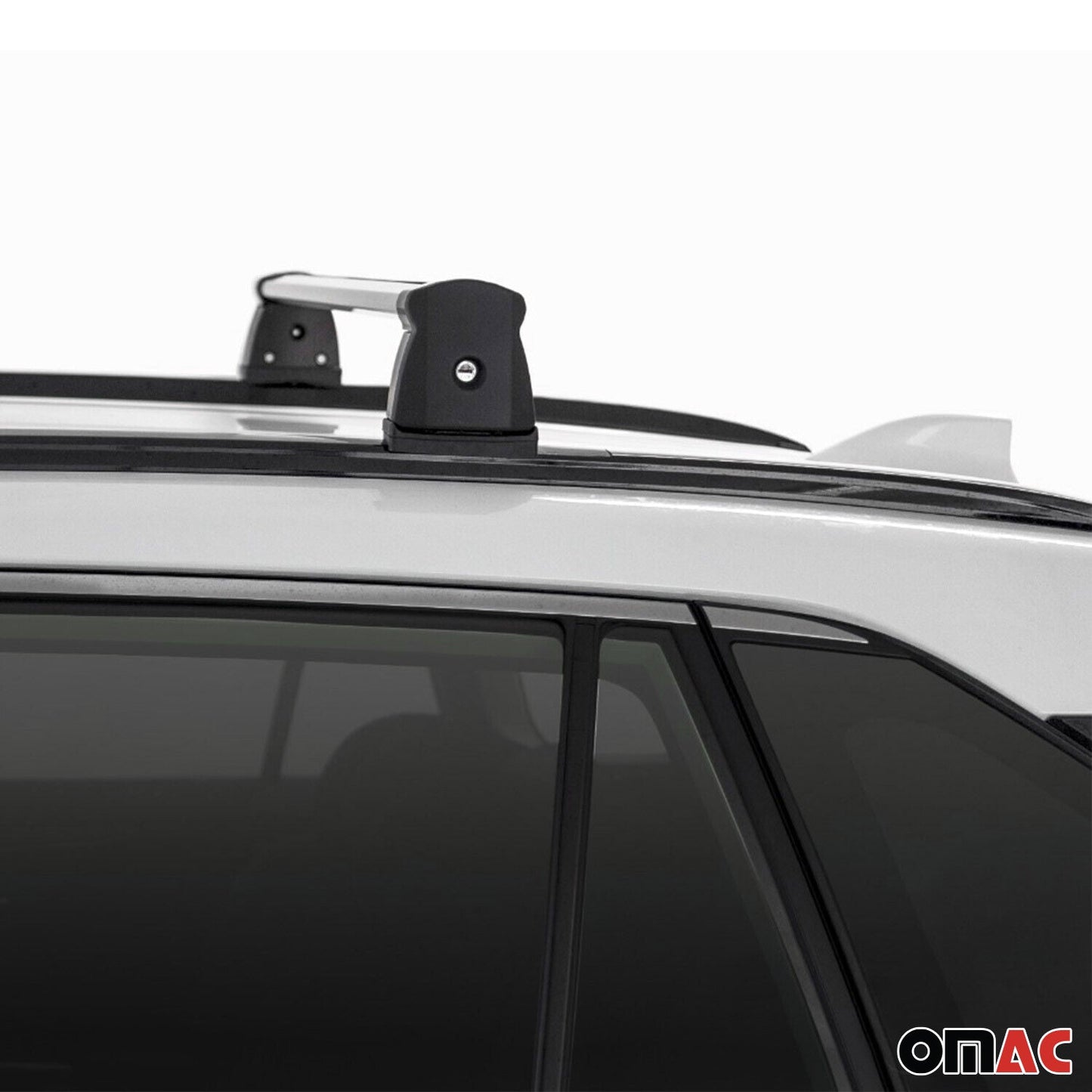 Menabo Dachträger Grundträger für Toyota RAV4 2018-2025 Querträger Alu Grau