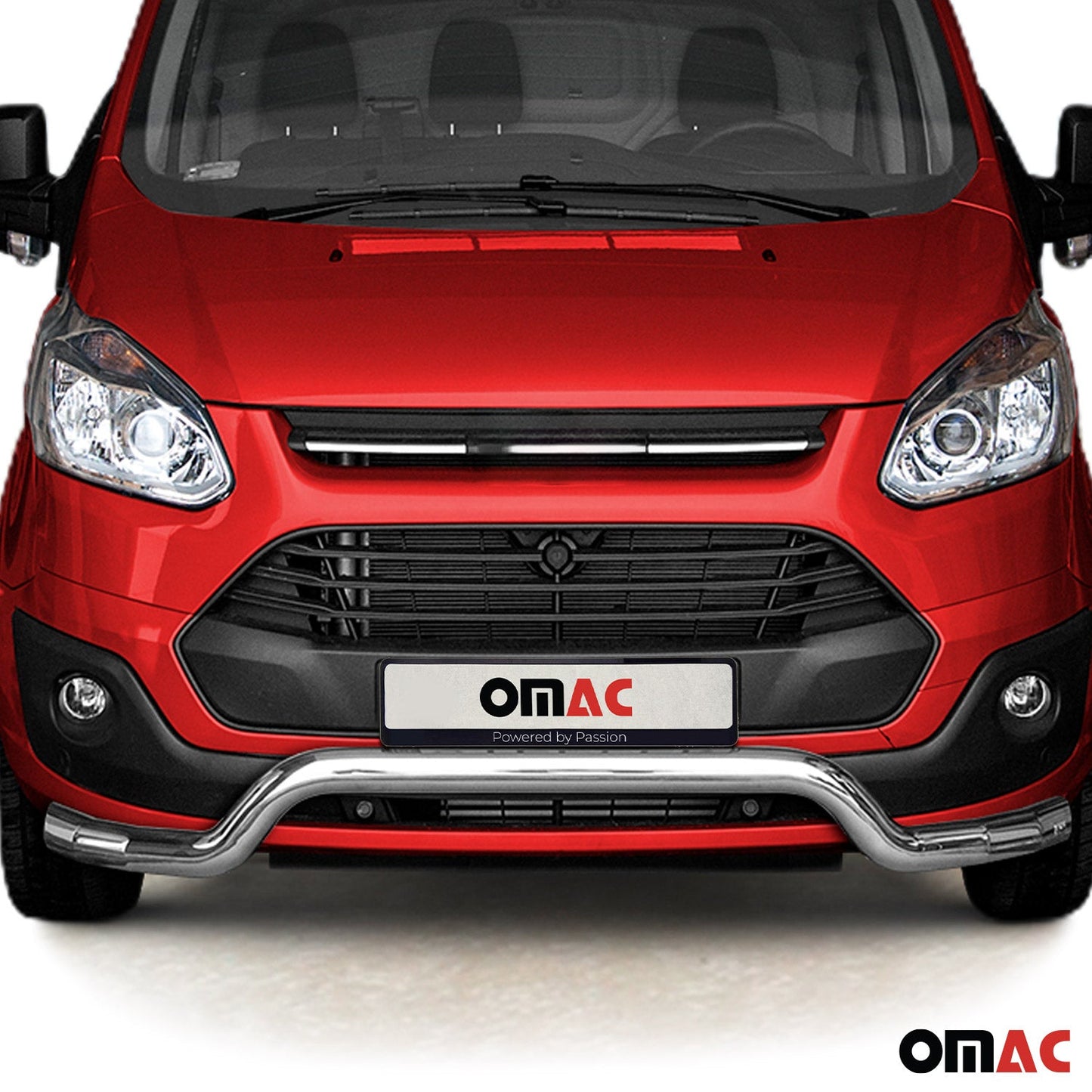 Bară de protecție față, bară de protecție față pentru Ford Transit Custom 2012-2018, omologată ABE, argintie