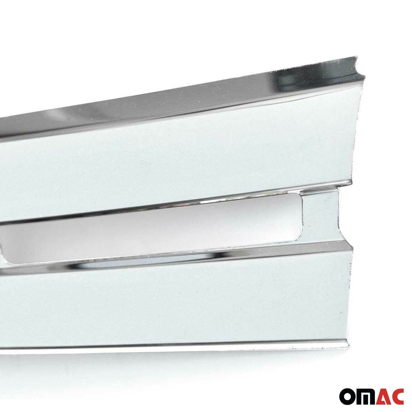 Benzi decorative grilă auto pentru Ford Tourneo Connect 2006-2009, argintiu cromat