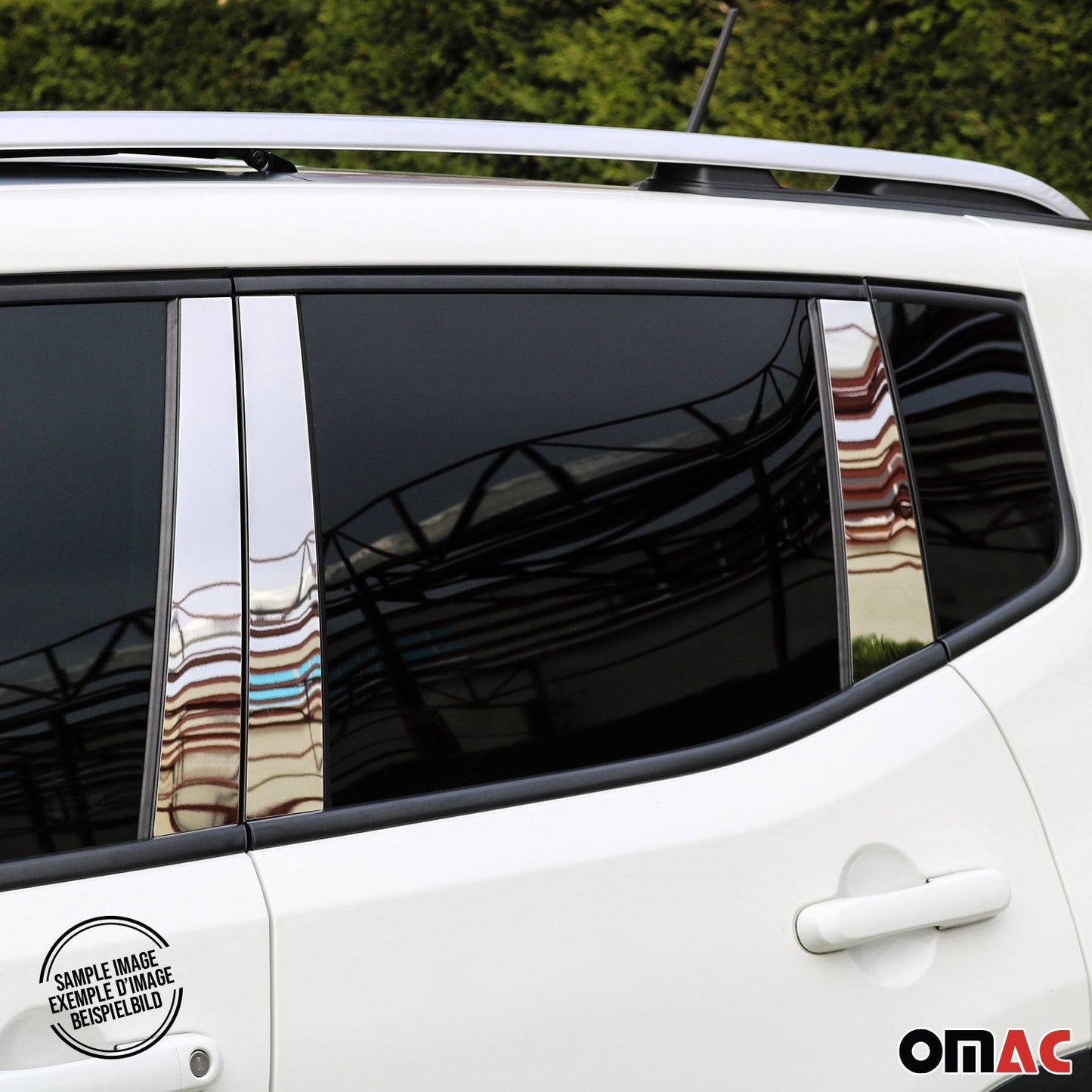 B-Säule Türsäulen Verkleidung für Suzuki Grand Vitara 2005-2015 Edelstahl 8tlg