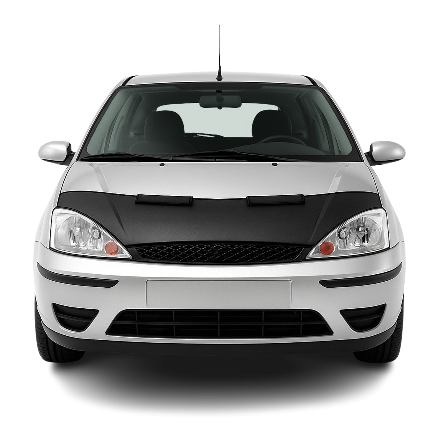 Protecție capotă anti-ciobituri pentru Ford Focus 1997-2004, jumătate neagră