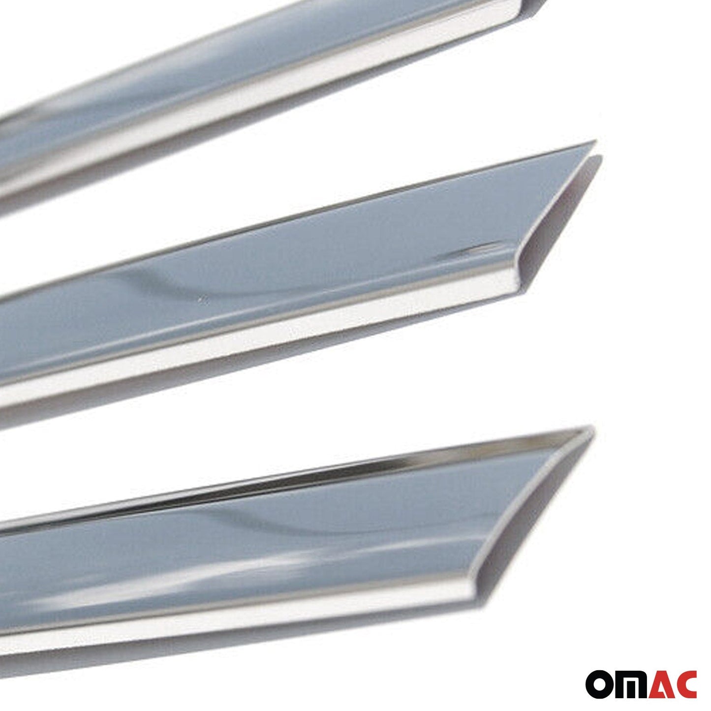 Benzi decorative grilă radiator pentru Mercedes Vito W639 2010-2014, cromate, 4x