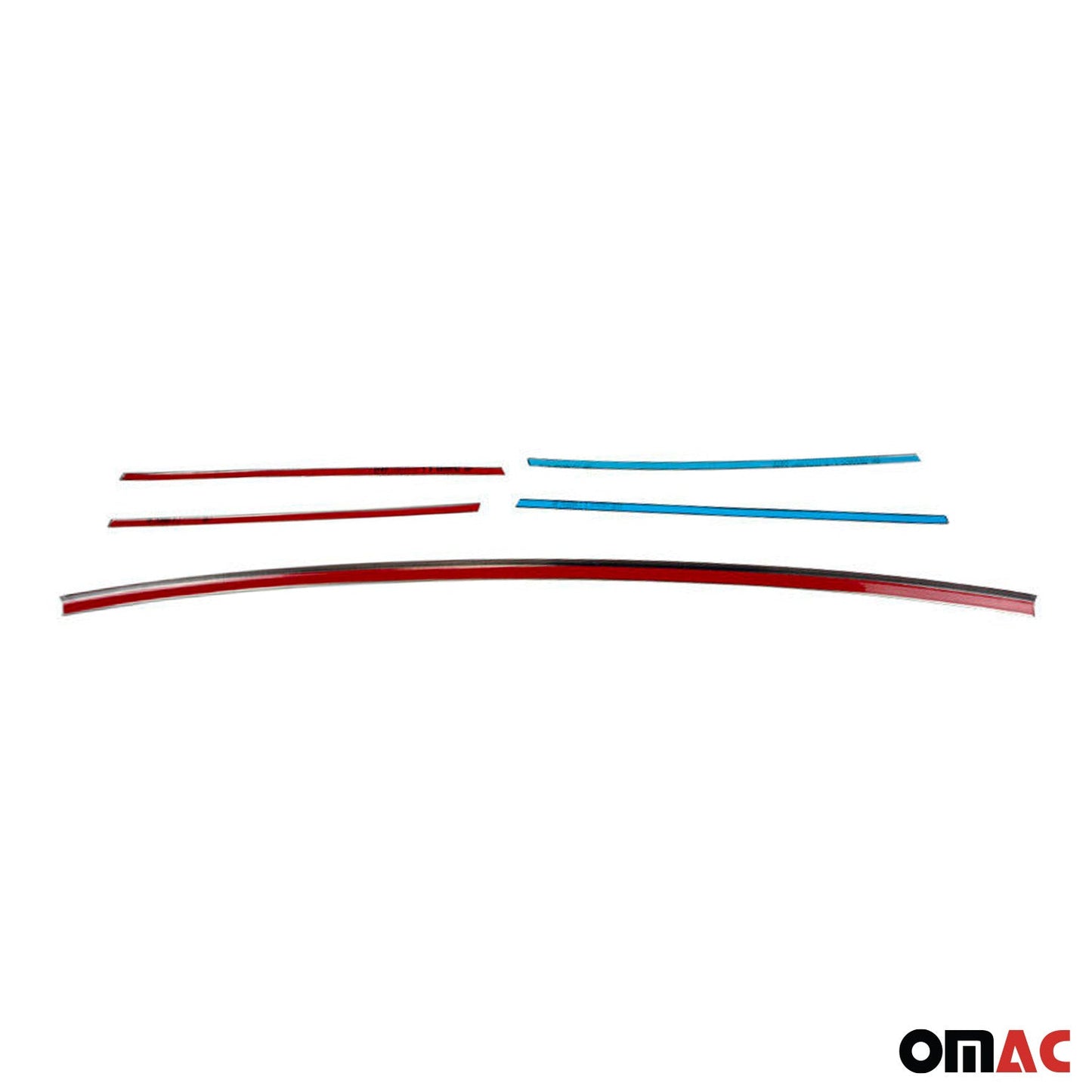 Benzi grilă radiator pentru VW Transporter T5 2009-2015, crom-argintiu, 5x