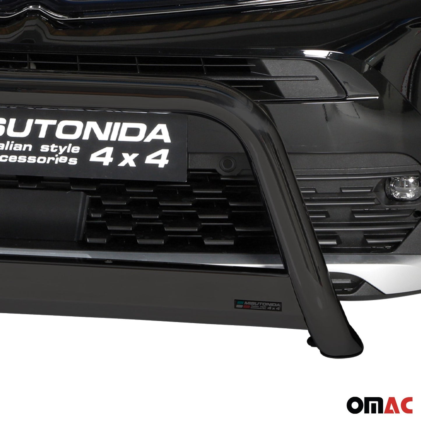 Bară de protecție față pentru Opel Mokka 2012-2016, ø63mm, oțel, neagră