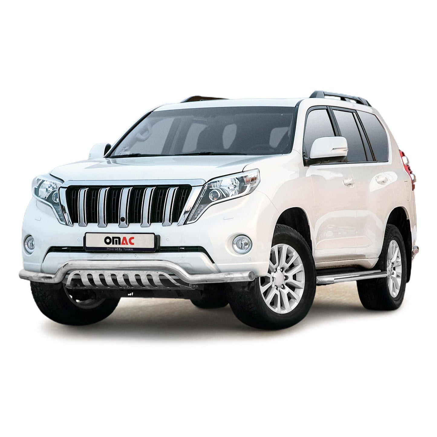 Frontbügelschutz Frontschutzbügel für Toyota Land Cruiser 150 2013-17 Grau ABE