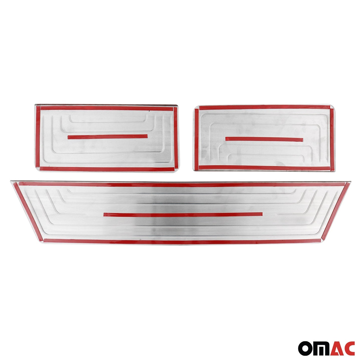 Ornamente prag ușă pentru VW Transporter T5 2003-2015, crom periat, 3x