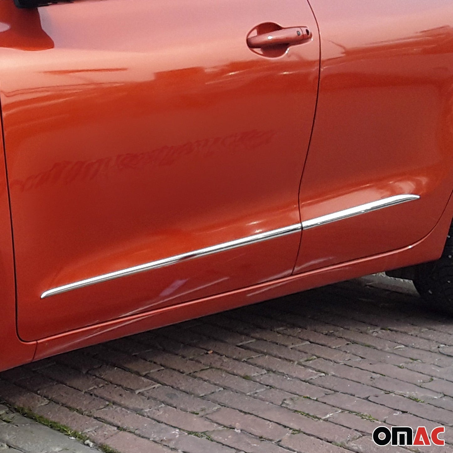 Seitentürleiste Türleisten Türschutzleiste für Opel Frontera OV24 2024-2025 4x