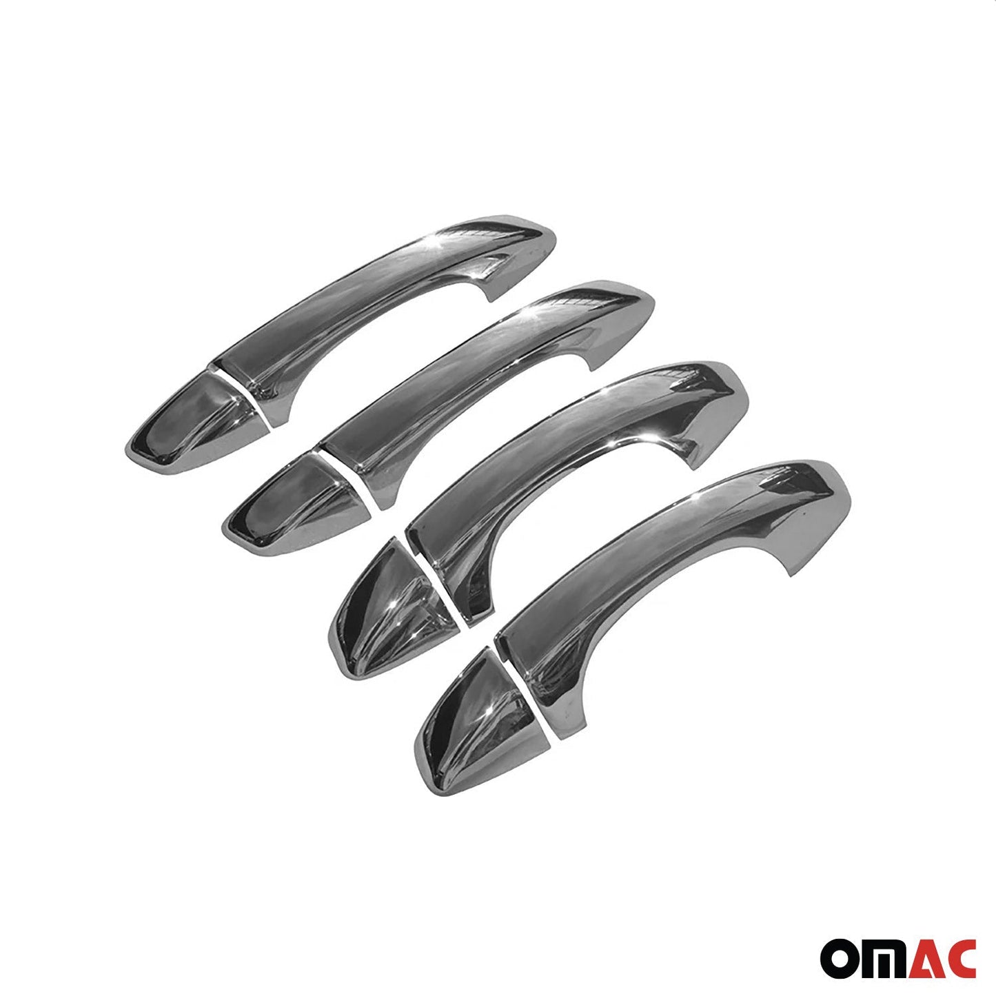 Türgriff Blende Türgriffkappen für Seat Arona Ateca 2017-25 4-Tür Edelstahl 8tlg