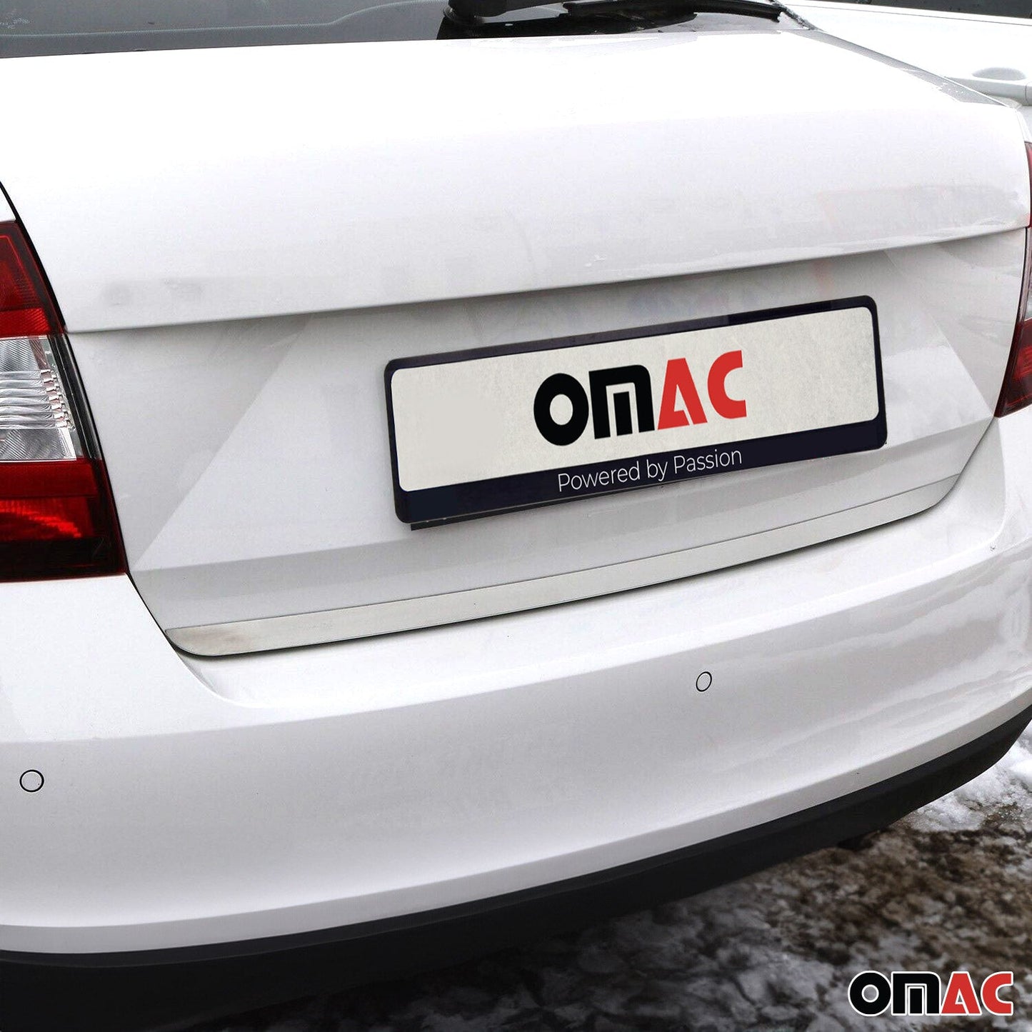 Kofferraumleiste Heckleiste für Skoda Rapid Spaceback 2013-2019 Untere Edelstahl