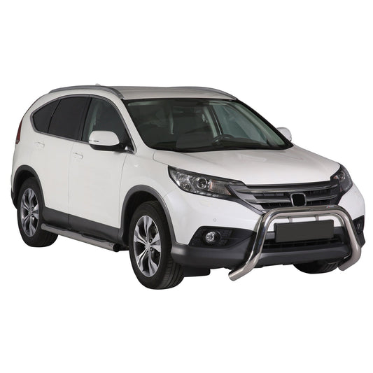Frontbügel Frontschutzbügel für Honda CR-V 2012-2015 ø76mm Stahl Silber Schutz