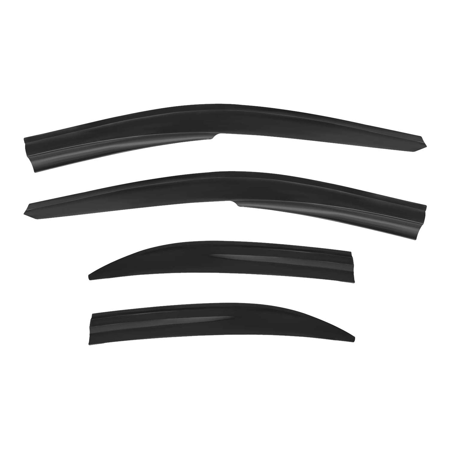 4x Deflectoare de vânt, deflectoare de ploaie pentru Toyota Camry XV50 2011-2015, acrilice, închise la culoare