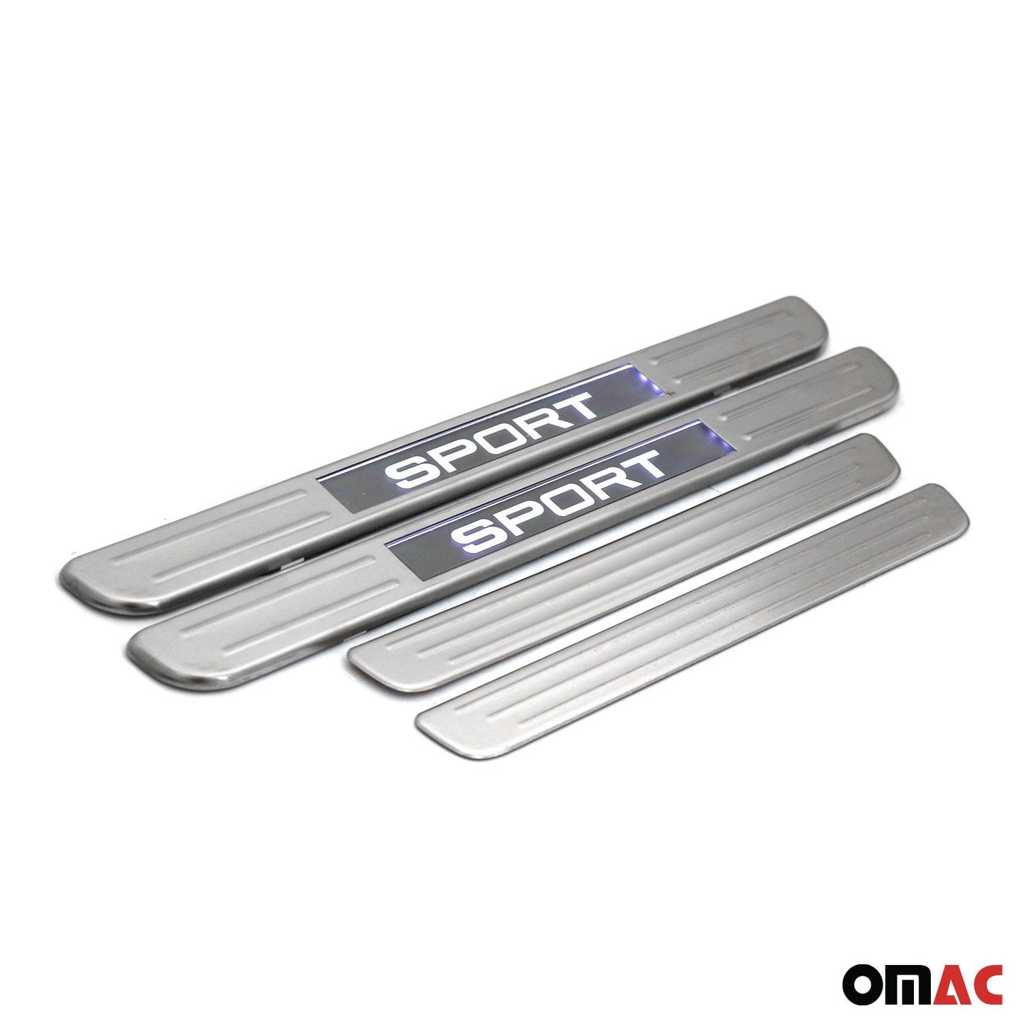 Ornamente prag sport pentru VW Tiguan 2016-2024, crom periat, set 4 piese