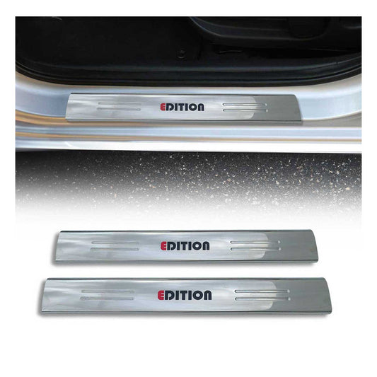 Ornamente prag uși pentru VW Transporter T5 2003-2015, oțel inoxidabil, set 2 piese