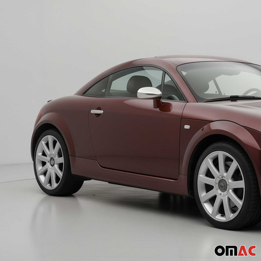 Türgriff Blende Türgriffkappen für Seat Leon / VW LUPO 1998-12 2Tür Gebürstet 4x