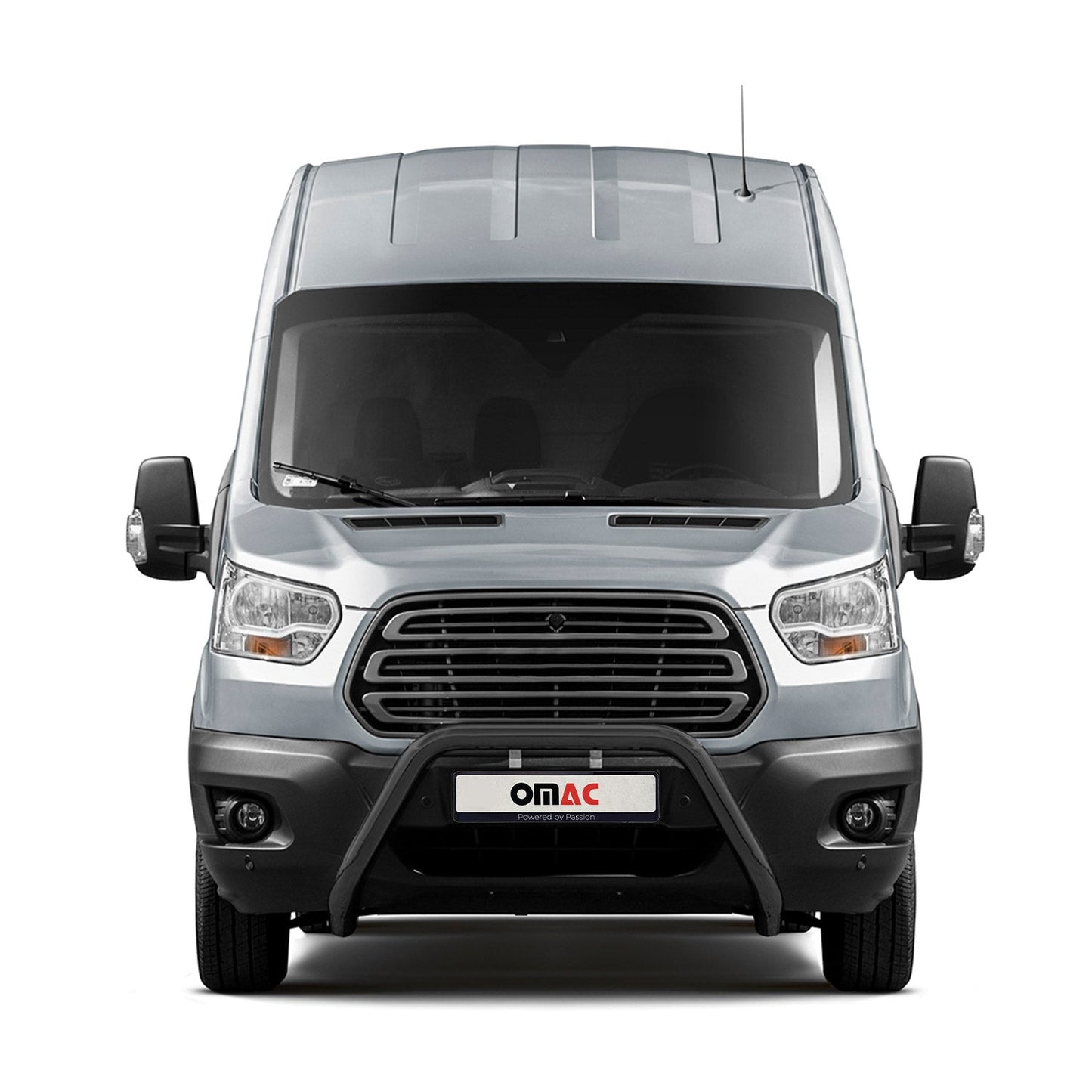 Edelstahl Frontschutzbügel Rammschutz für Ford Transit 2014-2025 ABE