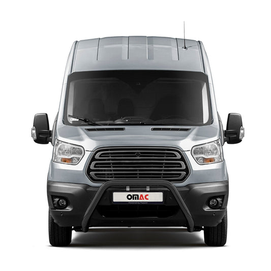 Bară de protecție față/apărătoare cilindru din oțel inoxidabil pentru Ford Transit 2014-2025 cu ABE (omologare de tip germană).