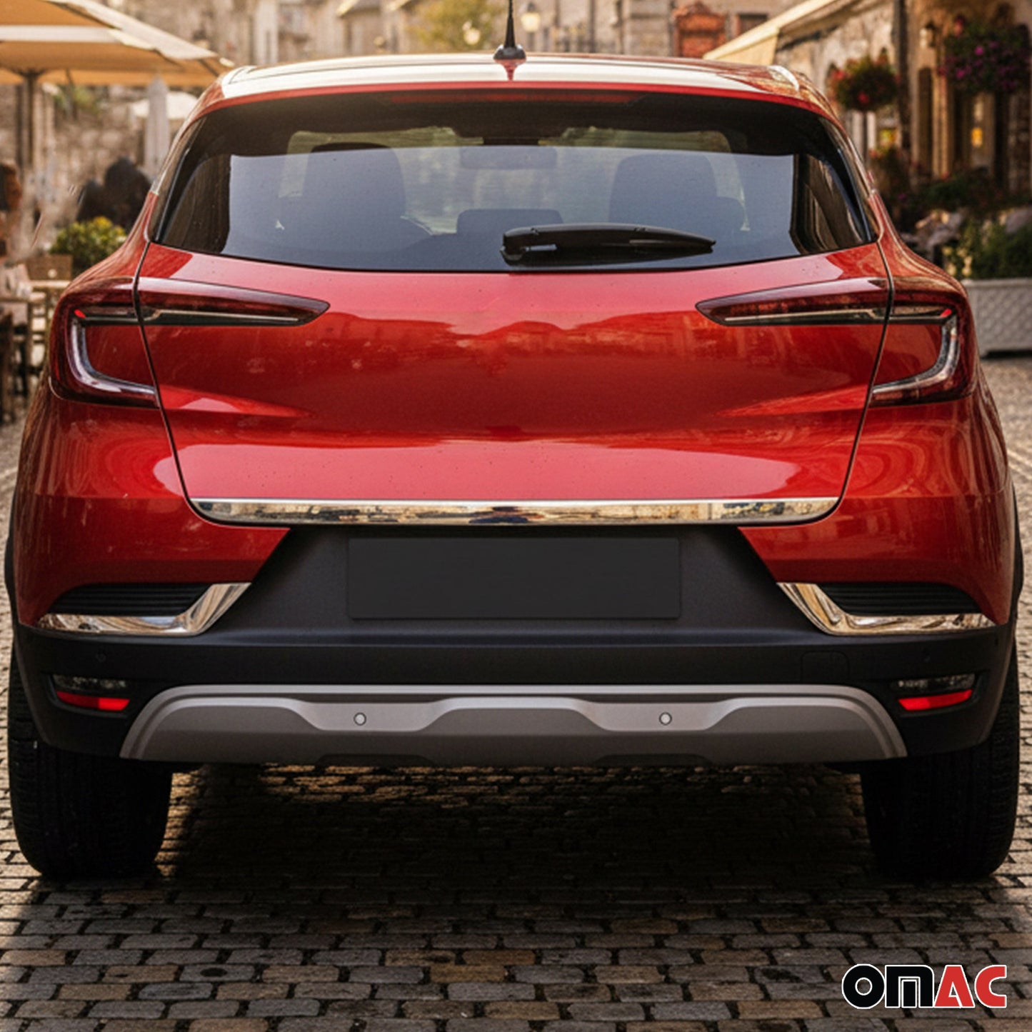 Kofferraumleiste Heckleiste für Renault Captur 2 2019-2025 Untere Edelstahl