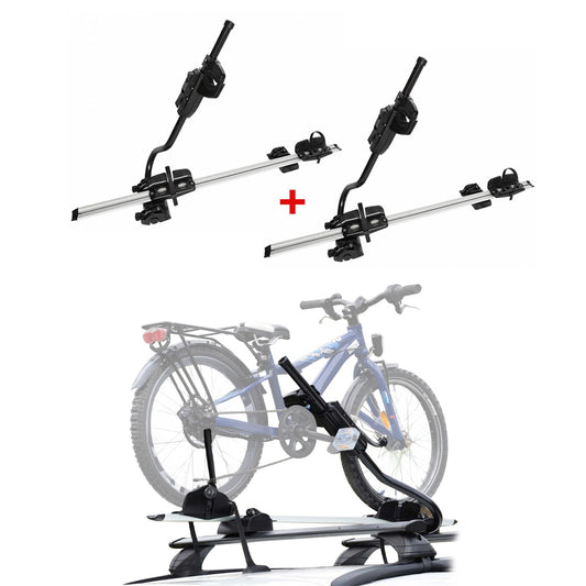 2x Suport de bicicletă Farad până la 25 kg Suport de bicicletă de plafon ABE P-Style E-Bike FatBike