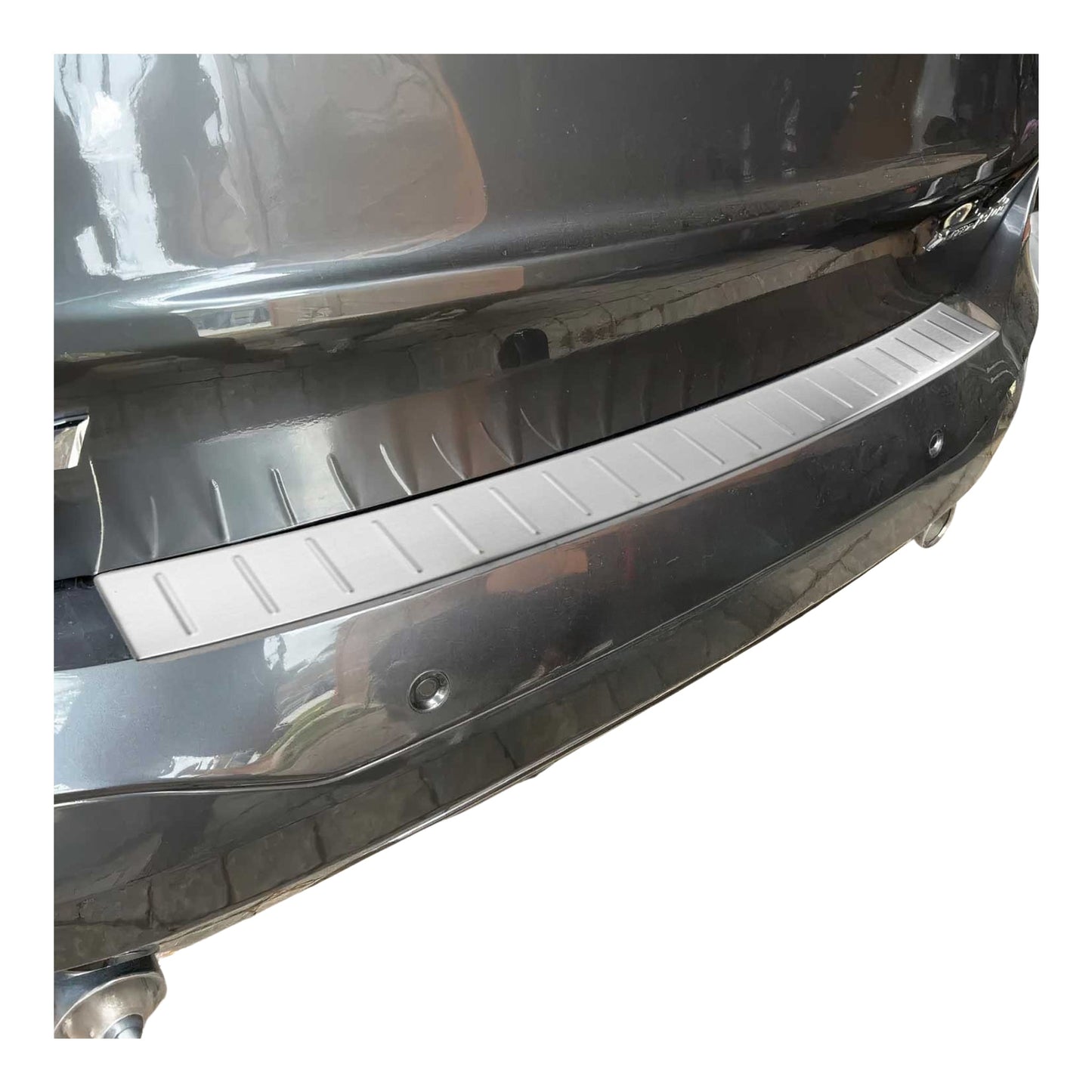 Ladekantenschutz Stoßstangenschutz für BMW X1 F48 2015-2022 Edelstahl Gebürstet