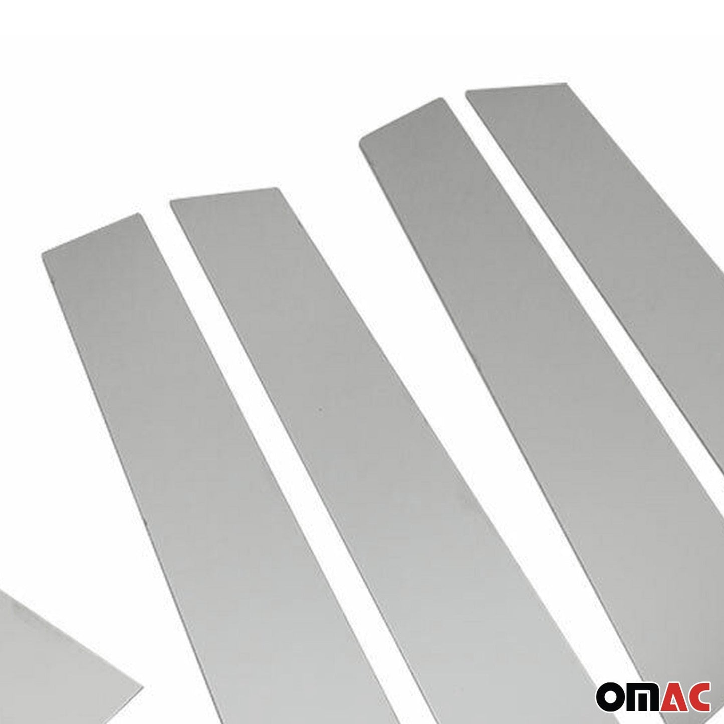 B-Säule Türsäulen Verkleidung für Renault Clio 2019-2021 Edelstahl Silber 6tlg