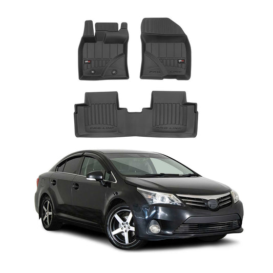 2009-2018 Toyota Avensis Fußmatten TPE Schwarz 3 tlg