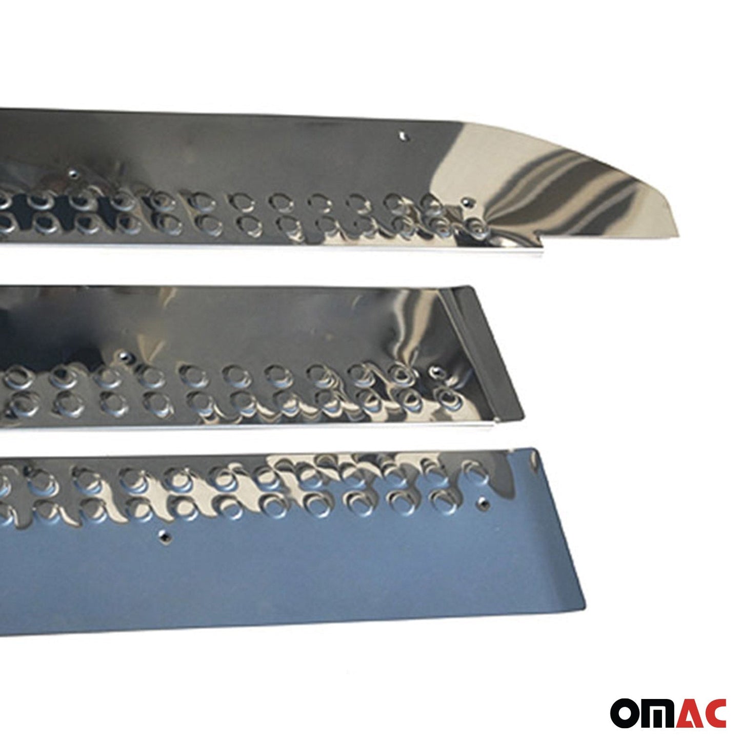 Ornamente prag ușă pentru Mercedes Vito W639 2003-2014, oțel inoxidabil, 4x