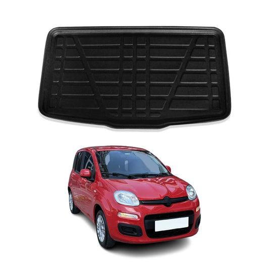 Kofferraumwanne Laderaumwanne für Fiat Panda 2012-2025 Schrägheck 5tür Gummi TPE