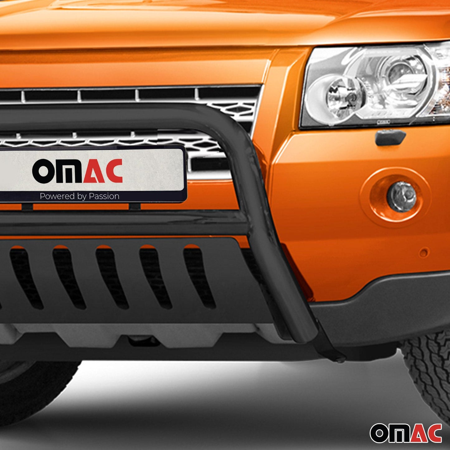 Bară de protecție/buton față pentru Land Rover Freelander 2007-2014, omologată ABE, neagră