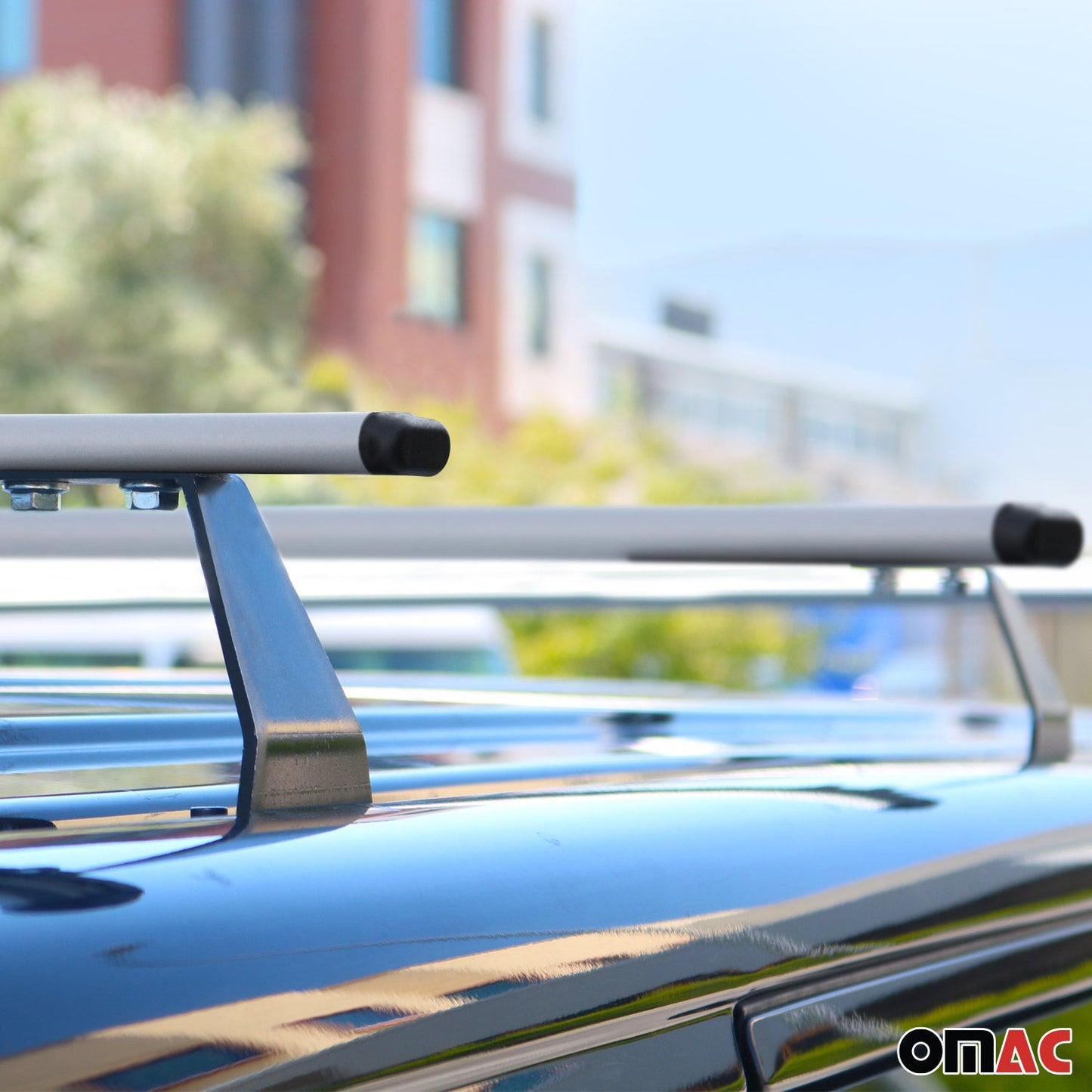 Dachträger Grundtäger für Land Rover Range Rover L322 2001-2012 75kg Silber 2x