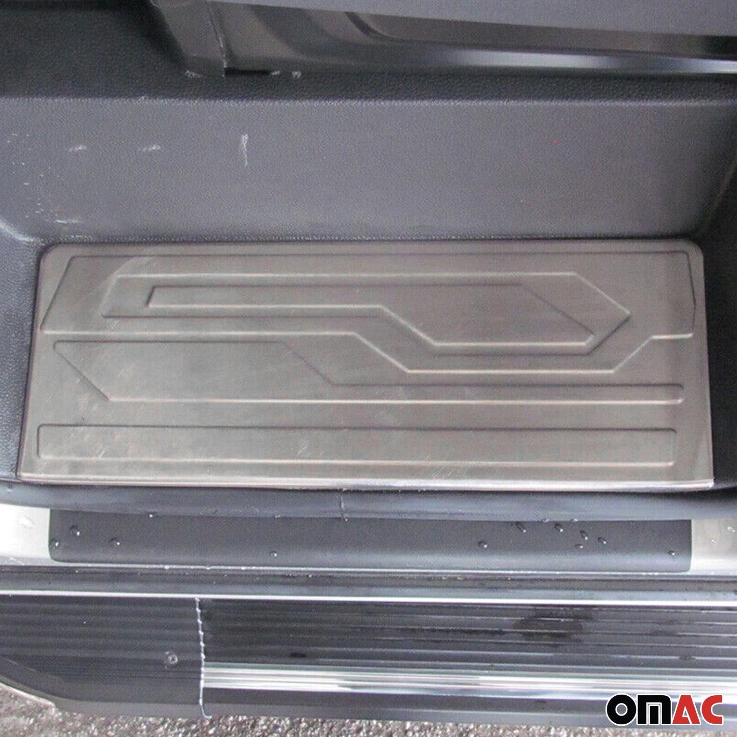 Ornamente prag uși pentru Ford Transit Tourneo Custom 2012-2024, cromate, 3x