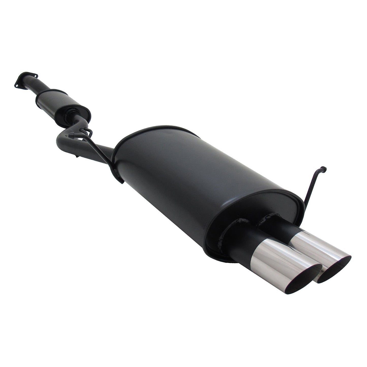 Novus Sportauspuff für BMW E36 Compact 318Ti 2x76mm MS-Design  mit ABE