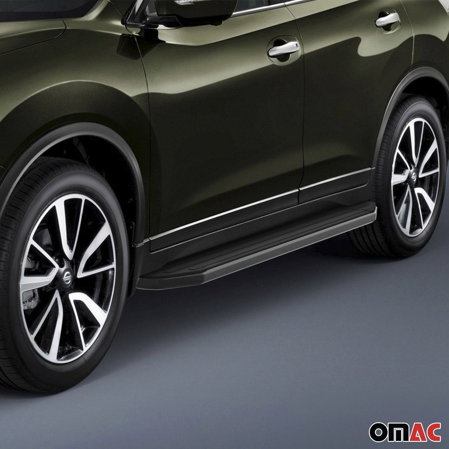 Trittbretter Seitenschweller für Nissan X-Trail 2007-2015 ABE Alu
