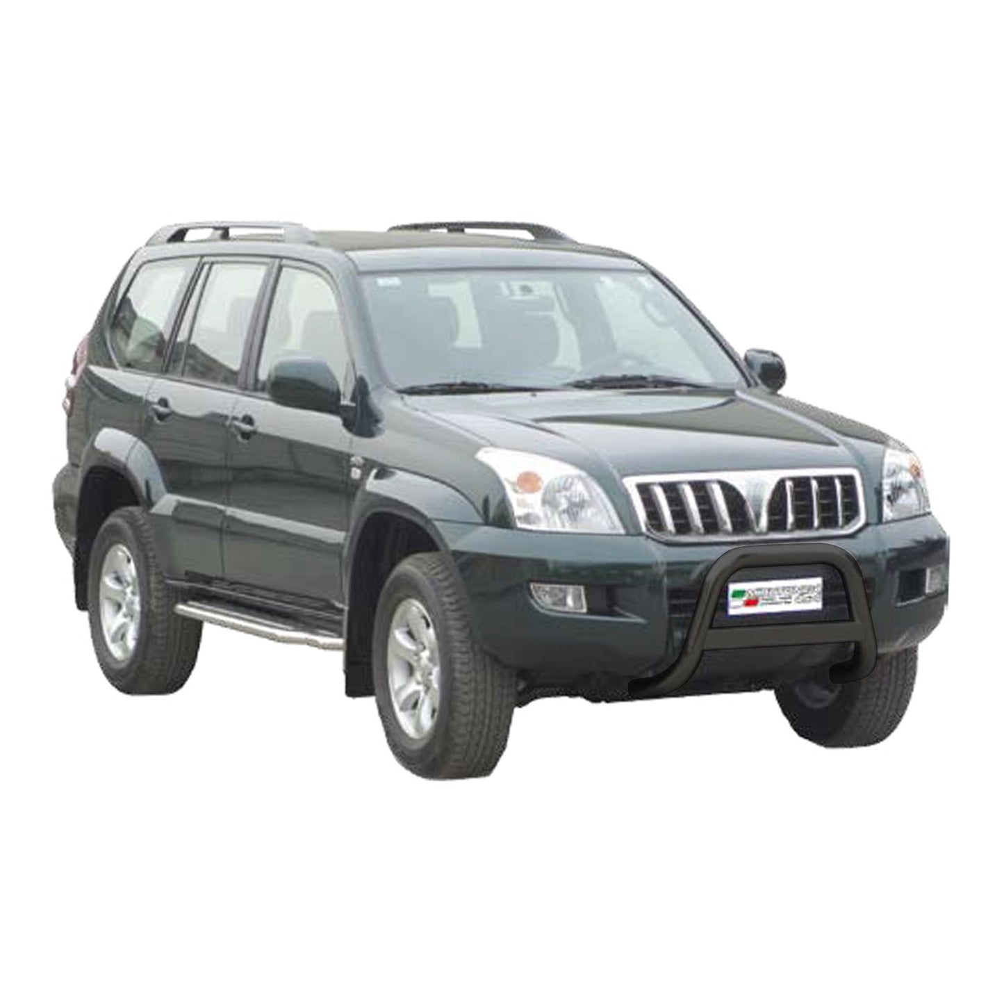 Bară de protecție/buton față pentru Toyota Land Cruiser KDJ120 2003-2008 ø63 Negru