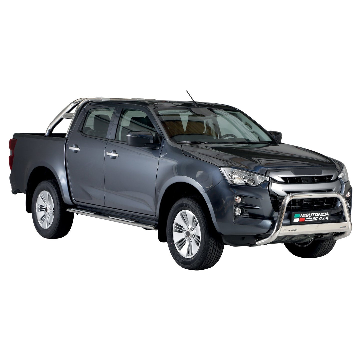 Frontbügel Frontschutzbügel für Isuzu D-Max 2020-2025 ø63mm Stahl Silber Schutz