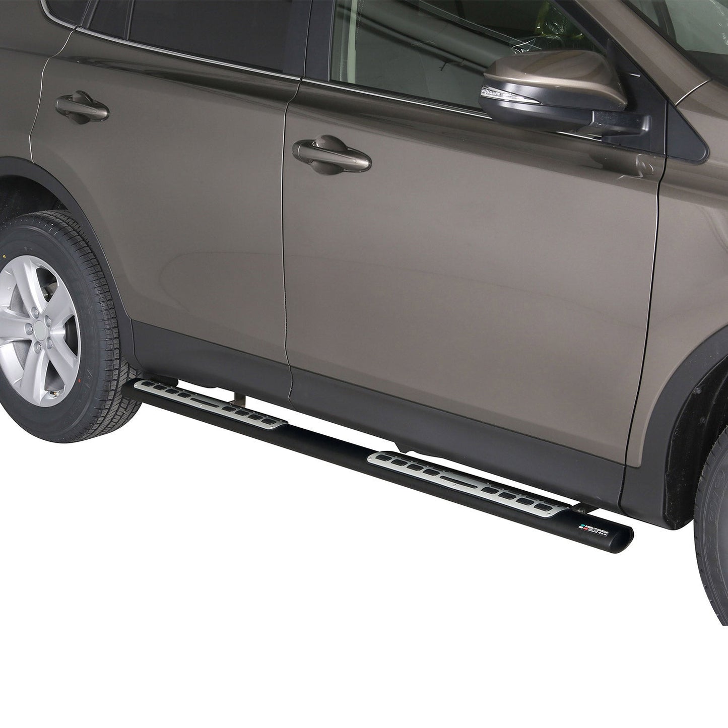 Praguri/tuburi laterale din oțel pentru Toyota RAV4 2013-2018, negre