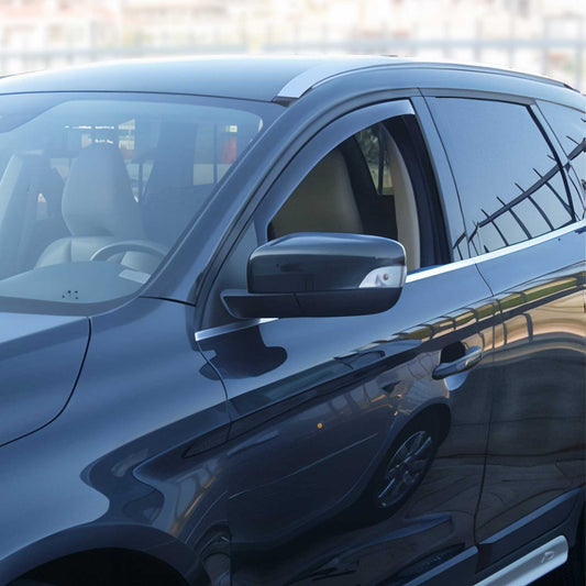 Windabweiser Regenabweiser für Volvo XC60 2009-2016 Dunkel Acryl 2tlg