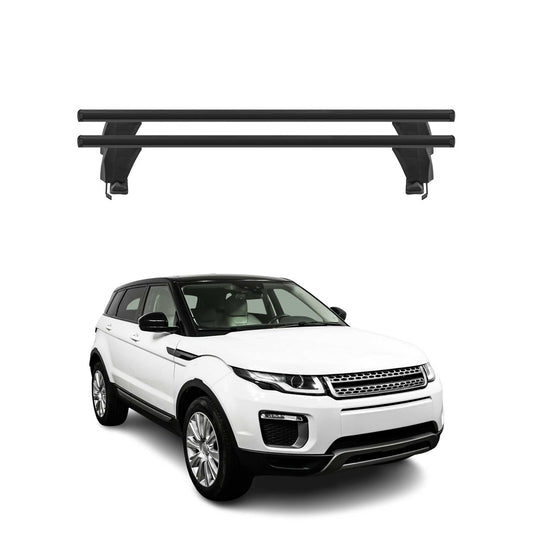 Menabo Dachträger für Land Rover Range Rover Evoque L538 2011-2018 50kg Schwarz