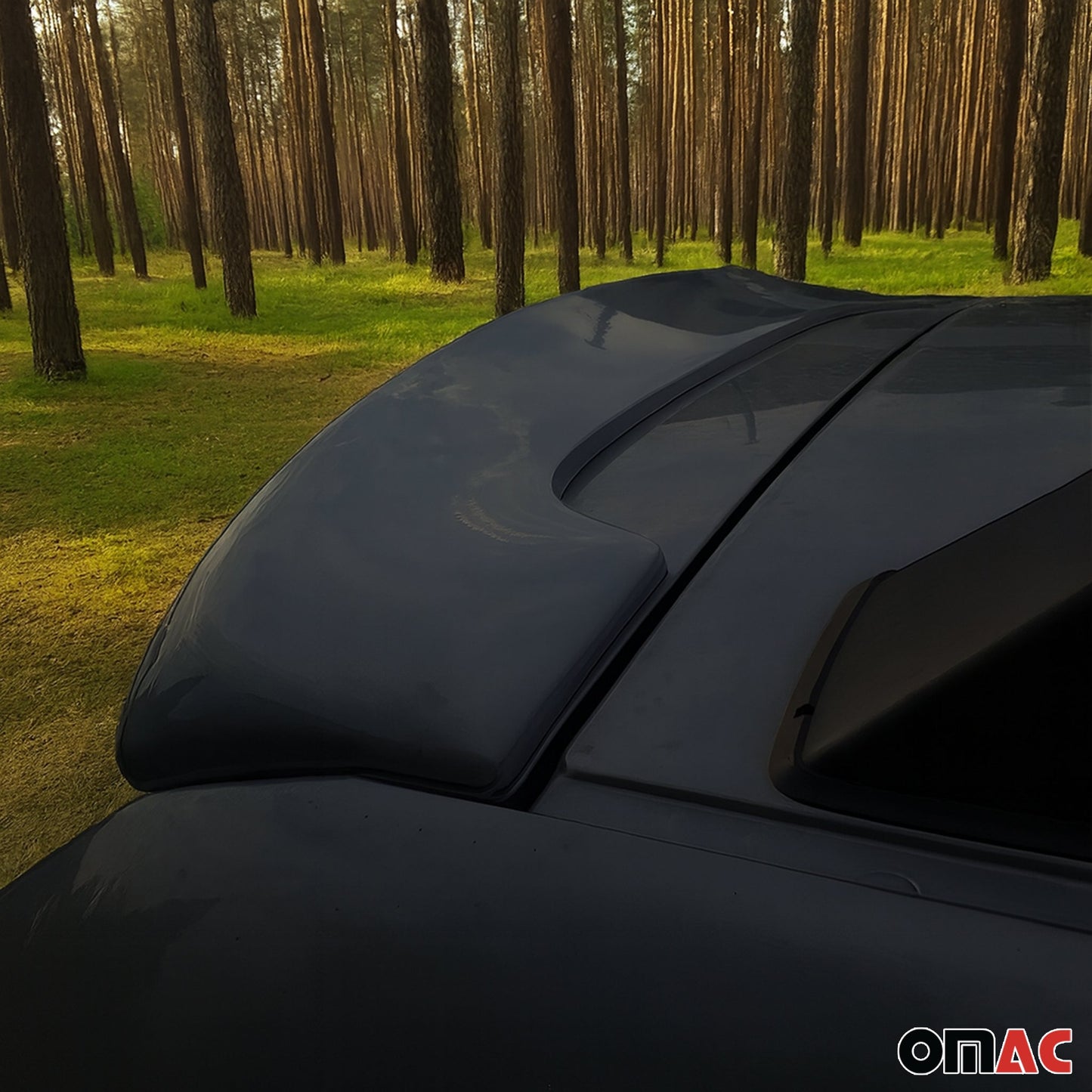 Eleron spate, aripă spate, bordură spate pentru Dacia Duster 2010-2018, ABS, negru, 1 bucată