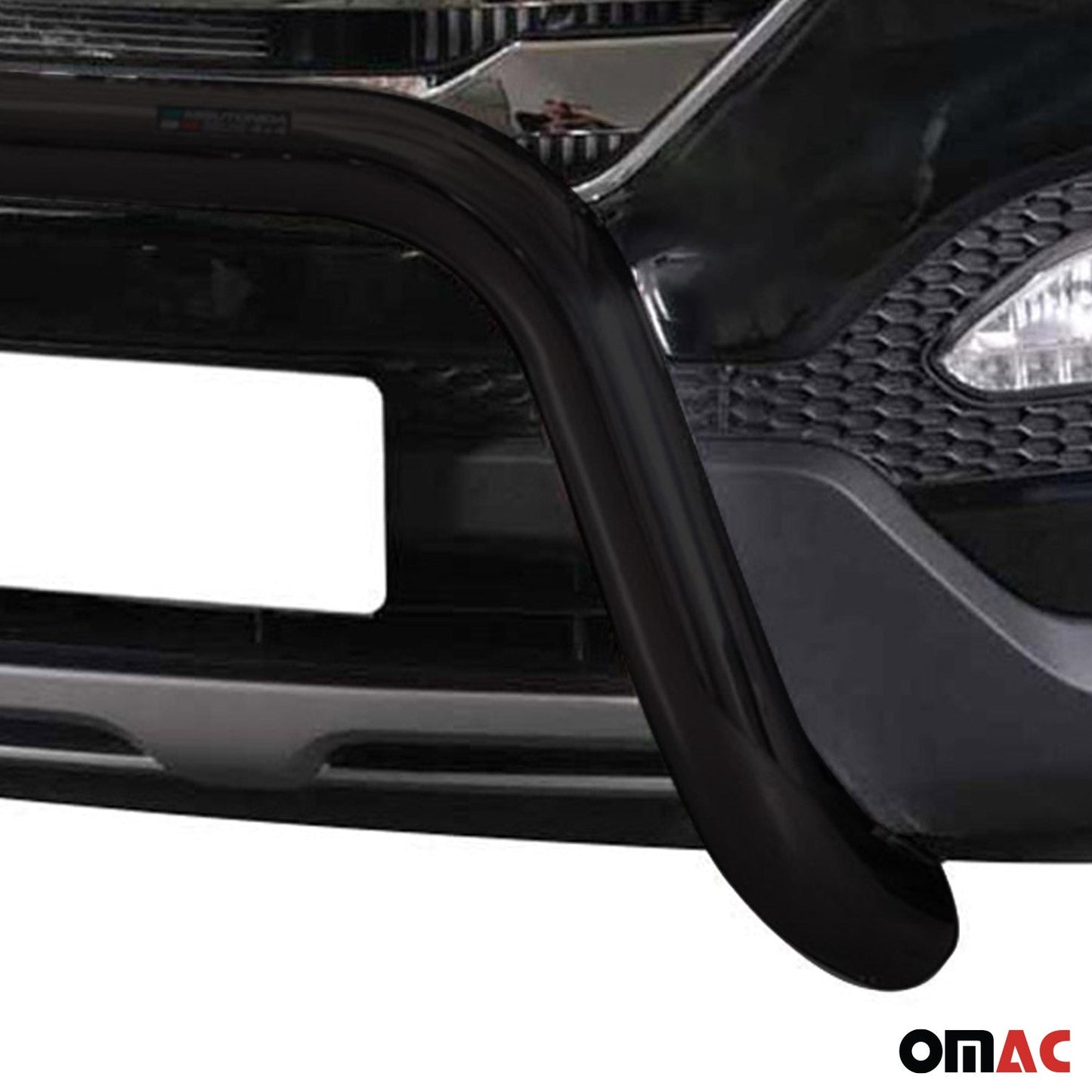 Frontbügel Frontschutzbügel für Hyundai Santa Fe 2012-2015 ø76mm Stahl Schwarz