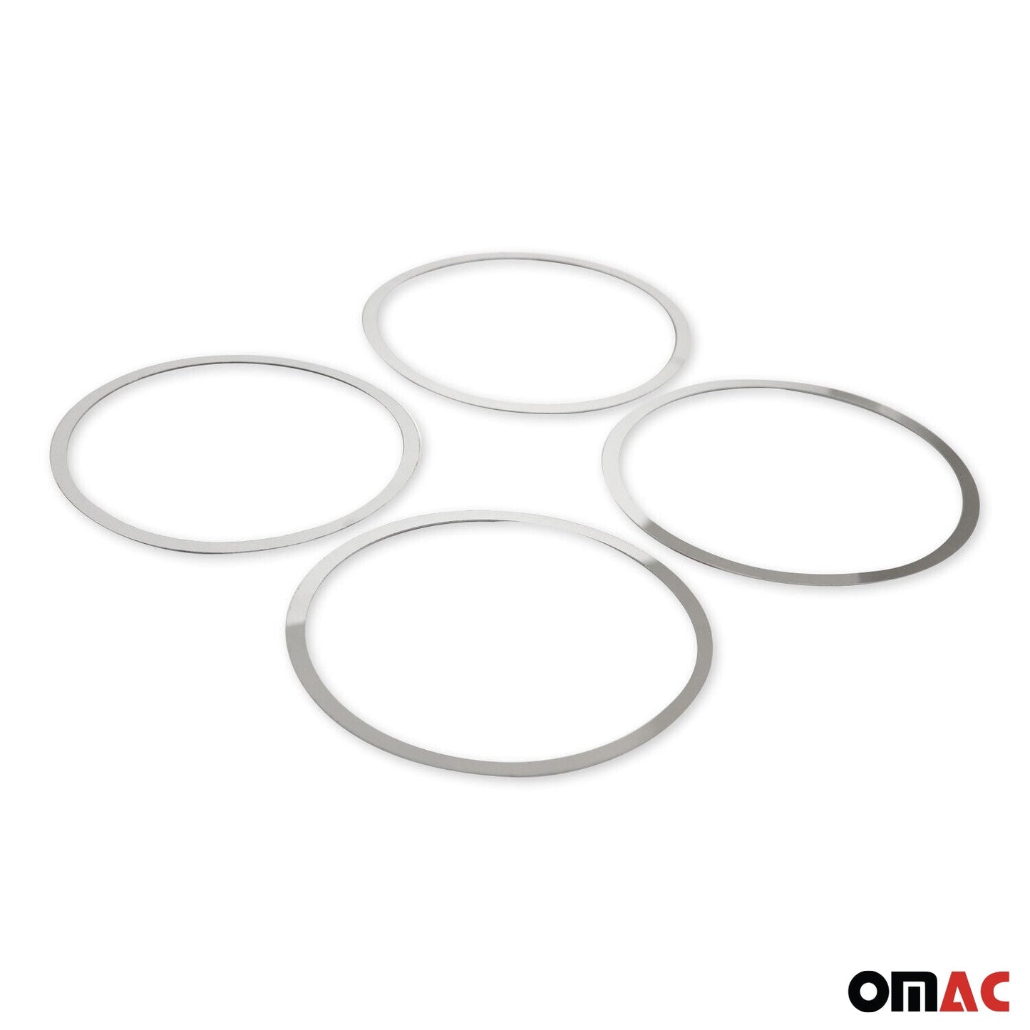 Bandă difuzoare pentru Nissan X-Trail 2014-2025, oțel inoxidabil cromat, set 4 piese