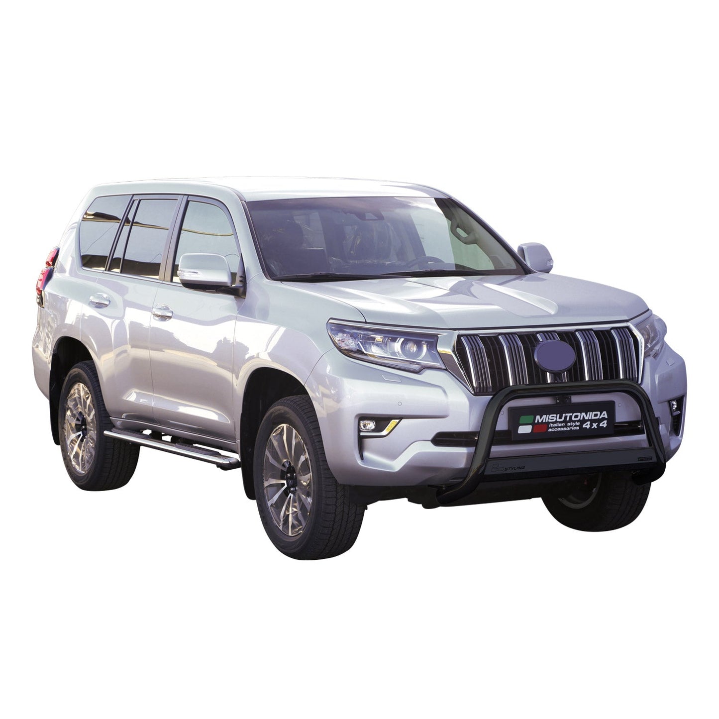 Frontbügel Frontschutz für Toyota Land Cruiser Prado J150 2018-2025 ø63 Schwarz