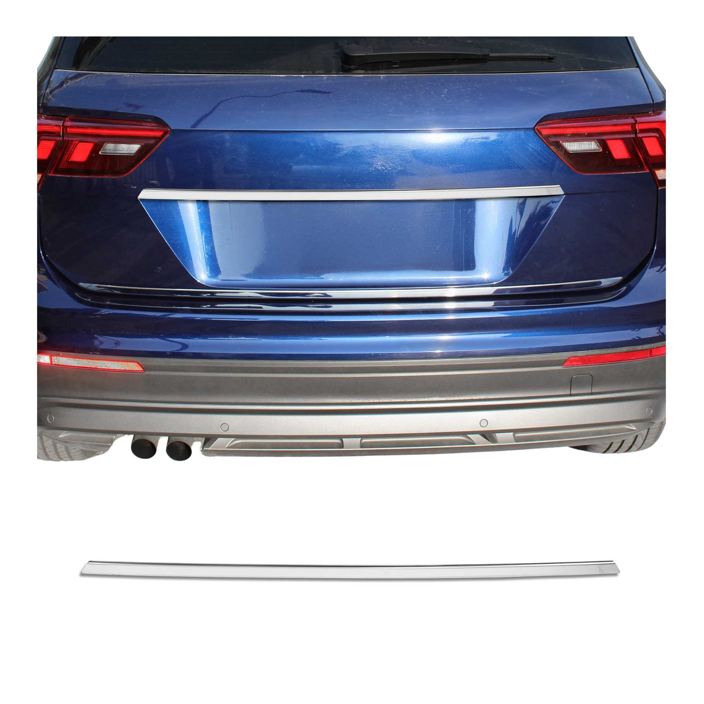 Mâner deschizător portbagaj pentru VW Tiguan 2016-2024 oțel inoxidabil cromat