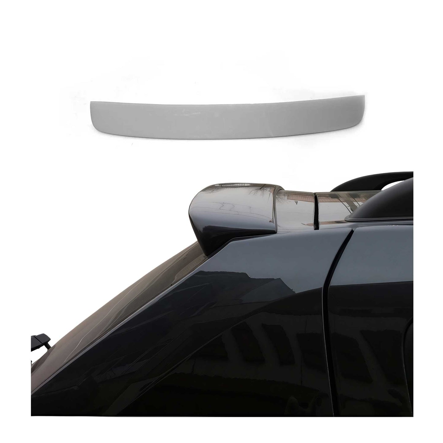 Heckspoiler Dachspoiler für Dacia Sandero I & Sandero Stepway I Grundiert