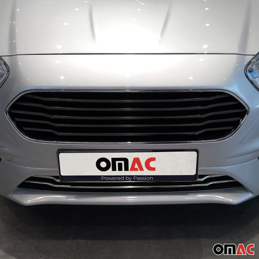 Grilă radiator Ford Tourneo Courier 2018-2024, crom închis, 5 buc.