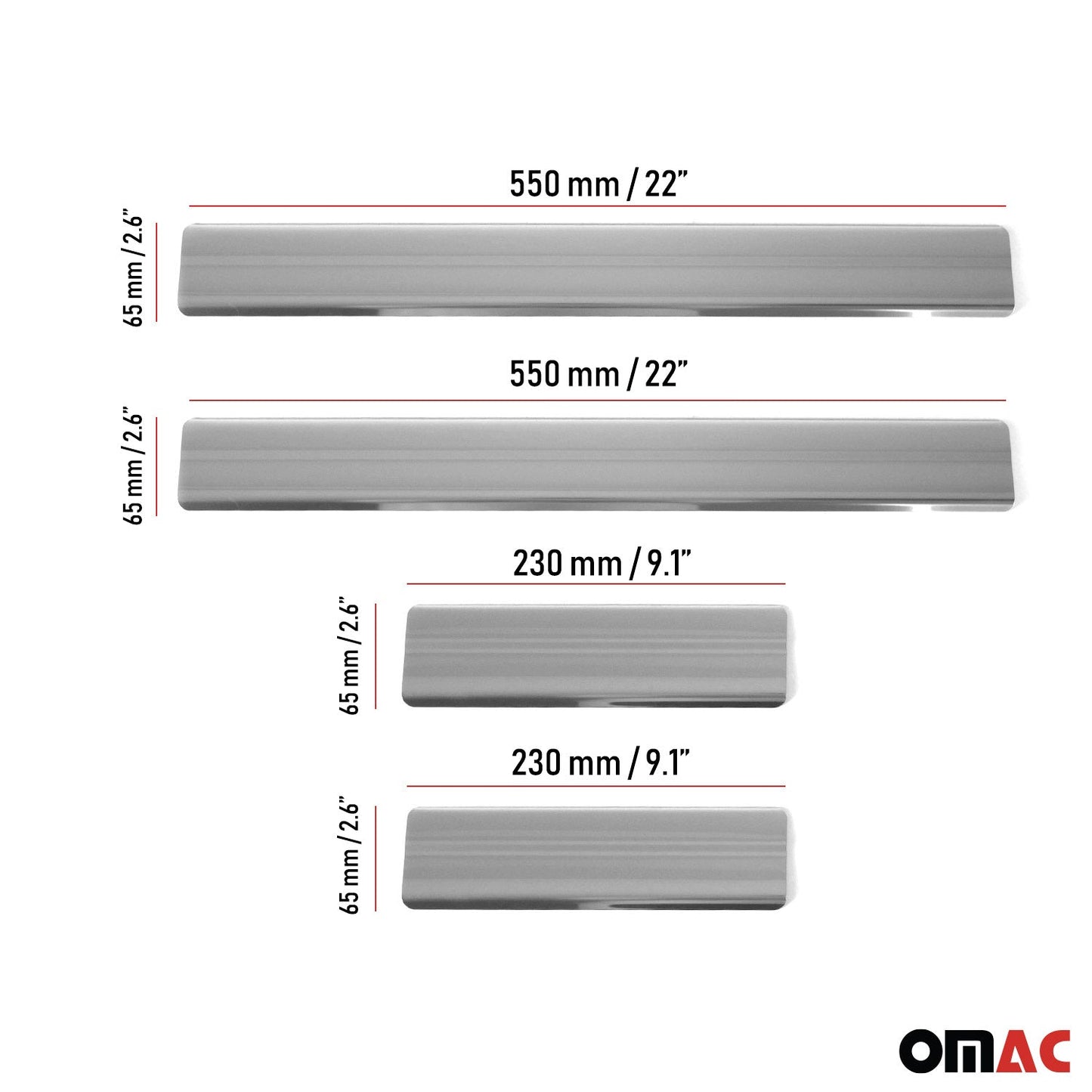 Einstiegsleisten Türschweller für Suzuki SX4 S-Cross 2013-2025 Edelstahl 4x